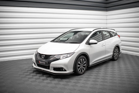 Seitenschweller Ansatz für Honda Civic Mk9 schwarz matt