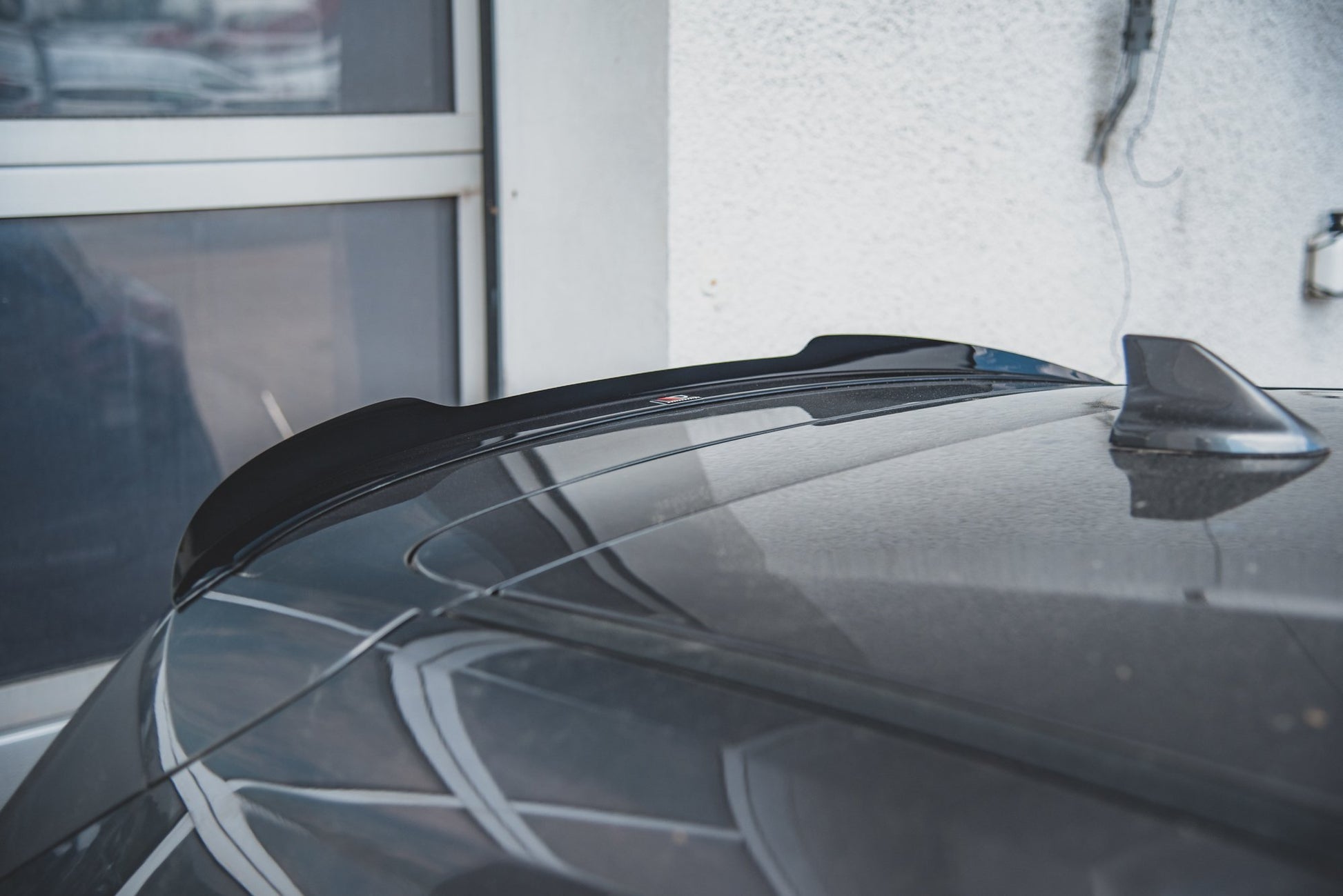 Spoiler CAP für Ford Puma schwarz Hochglanz