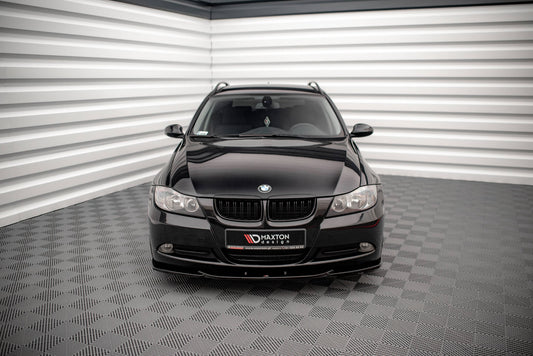 Front Ansatz V.2 für BMW 3er E90 schwarz matt