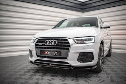 Front Ansatz V.2 für Audi Q3 8U Facelift Carbon Look