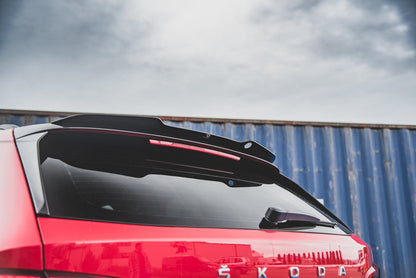 Spoiler CAP für Skoda Kamiq Carbon Look
