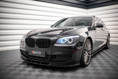 Front Ansatz V.2 für BMW 7 M-Paket F01 schwarz matt
