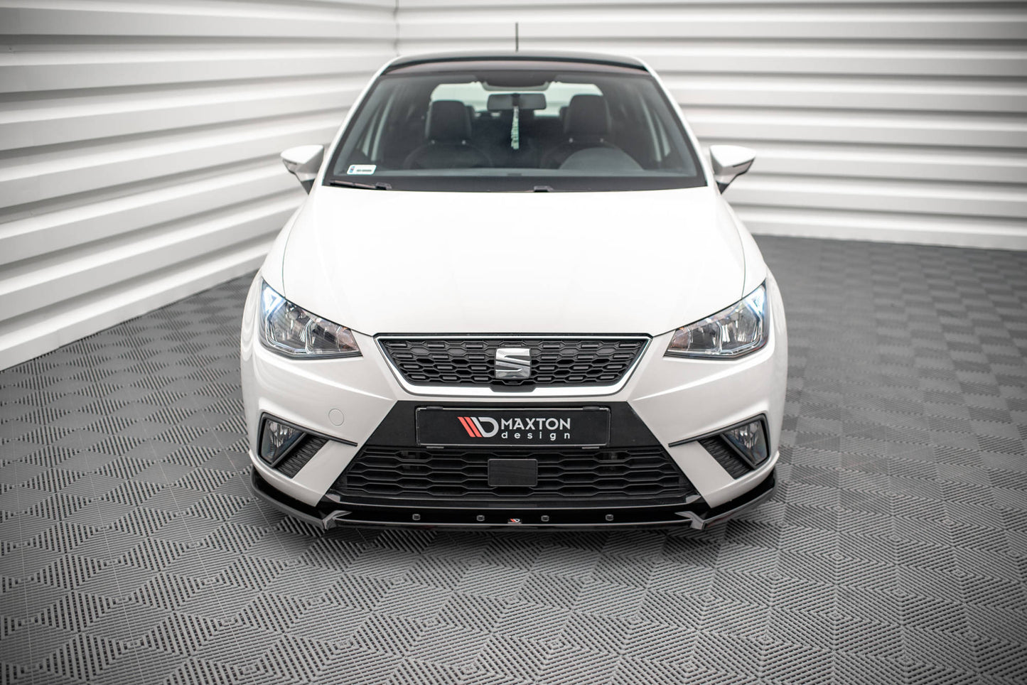 Front Ansatz V.1 für Seat Ibiza FR/ Standard Mk5 Carbon Look