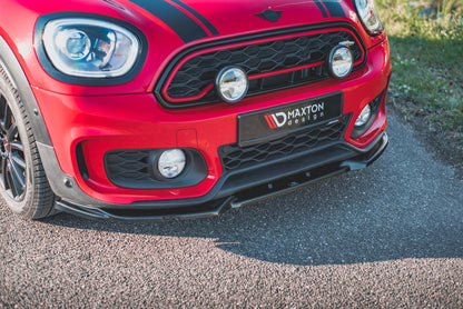 Front Ansatz V.1 für Mini Countryman Mk2 F60 JCW schwarz matt