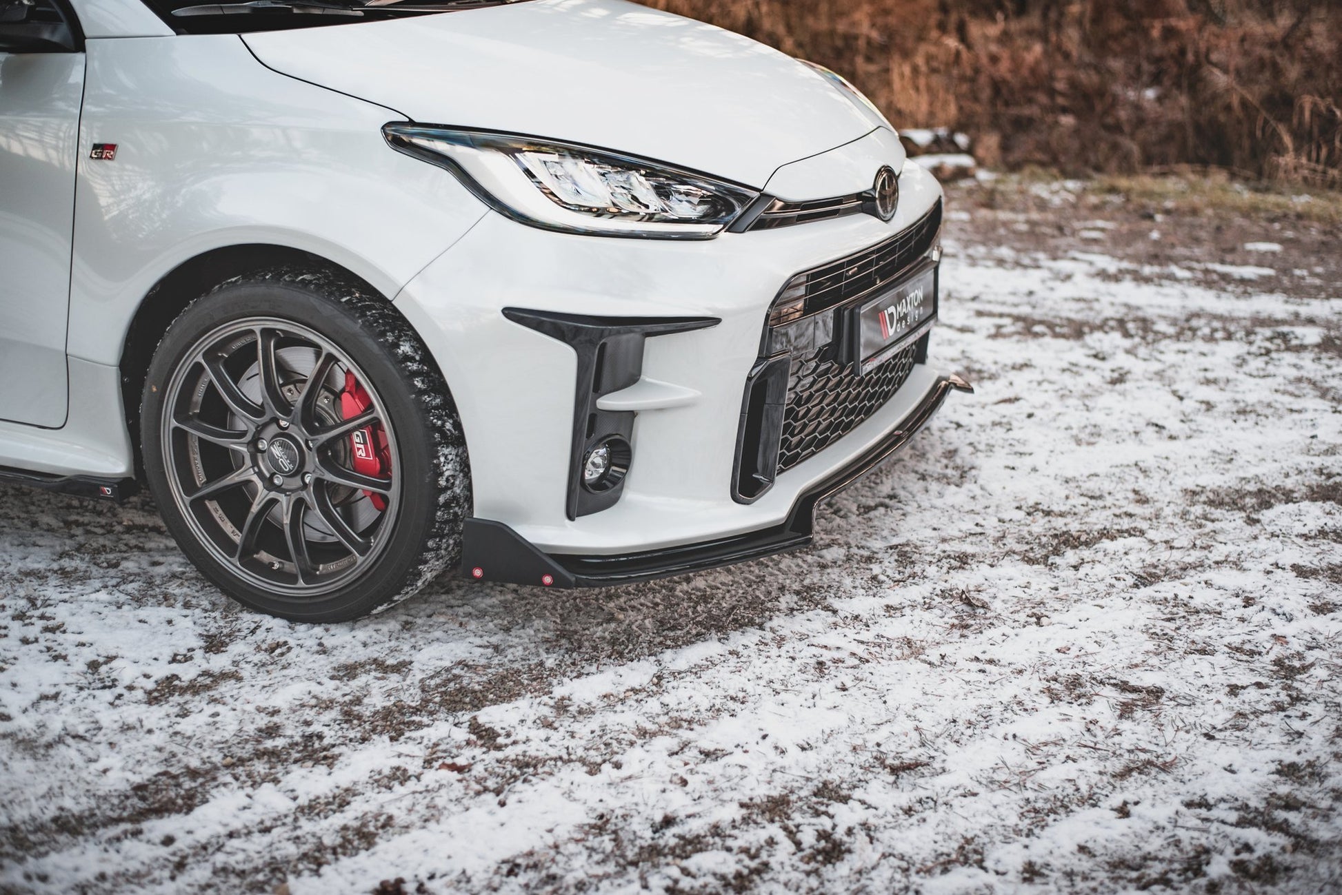 Front Ansatz +Flaps für V.3 Toyota GR Yaris Mk4