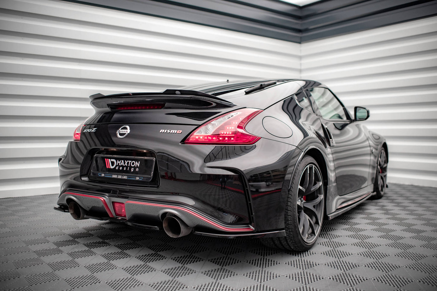 Spoiler CAP für Nissan 370Z Nismo Facelift schwarz Hochglanz