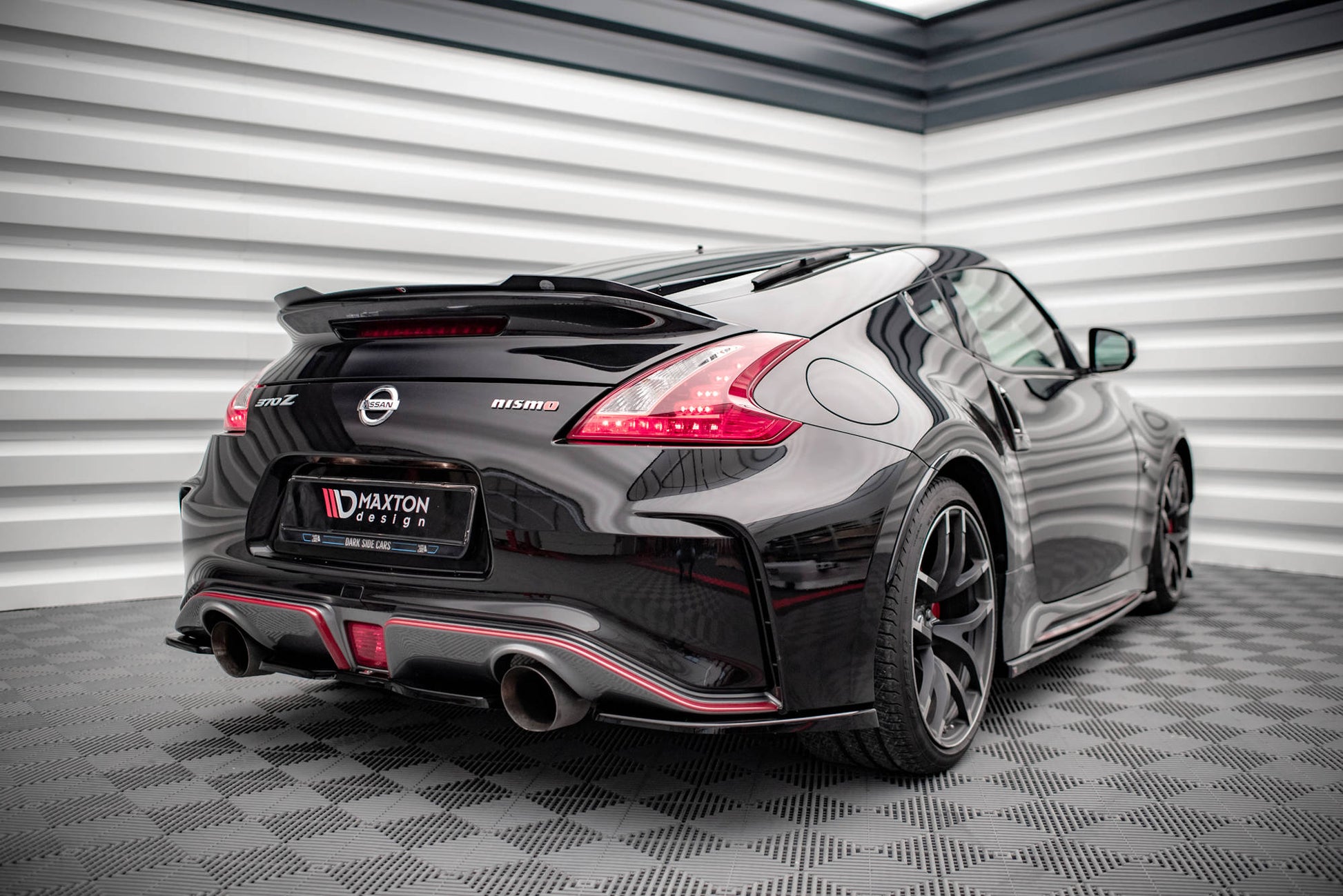 Spoiler CAP für Nissan 370Z Nismo Facelift schwarz Hochglanz