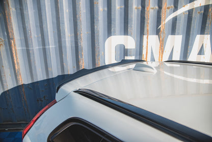 Spoiler CAP für Volvo XC60 Mk2 R-Design schwarz matt