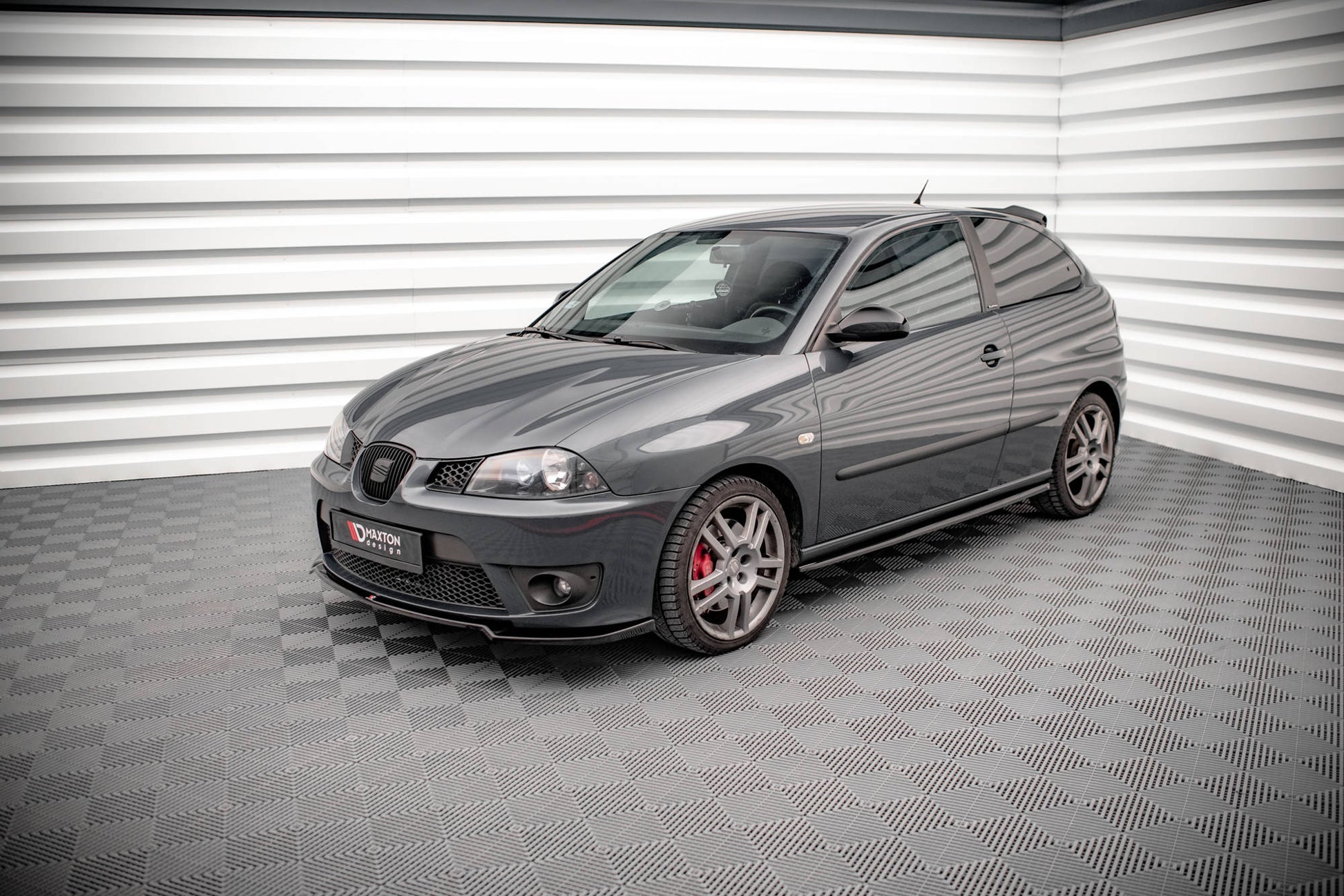 Seitenschweller Ansatz für Seat Ibiza Cupra Mk3 schwarz Hochglanz