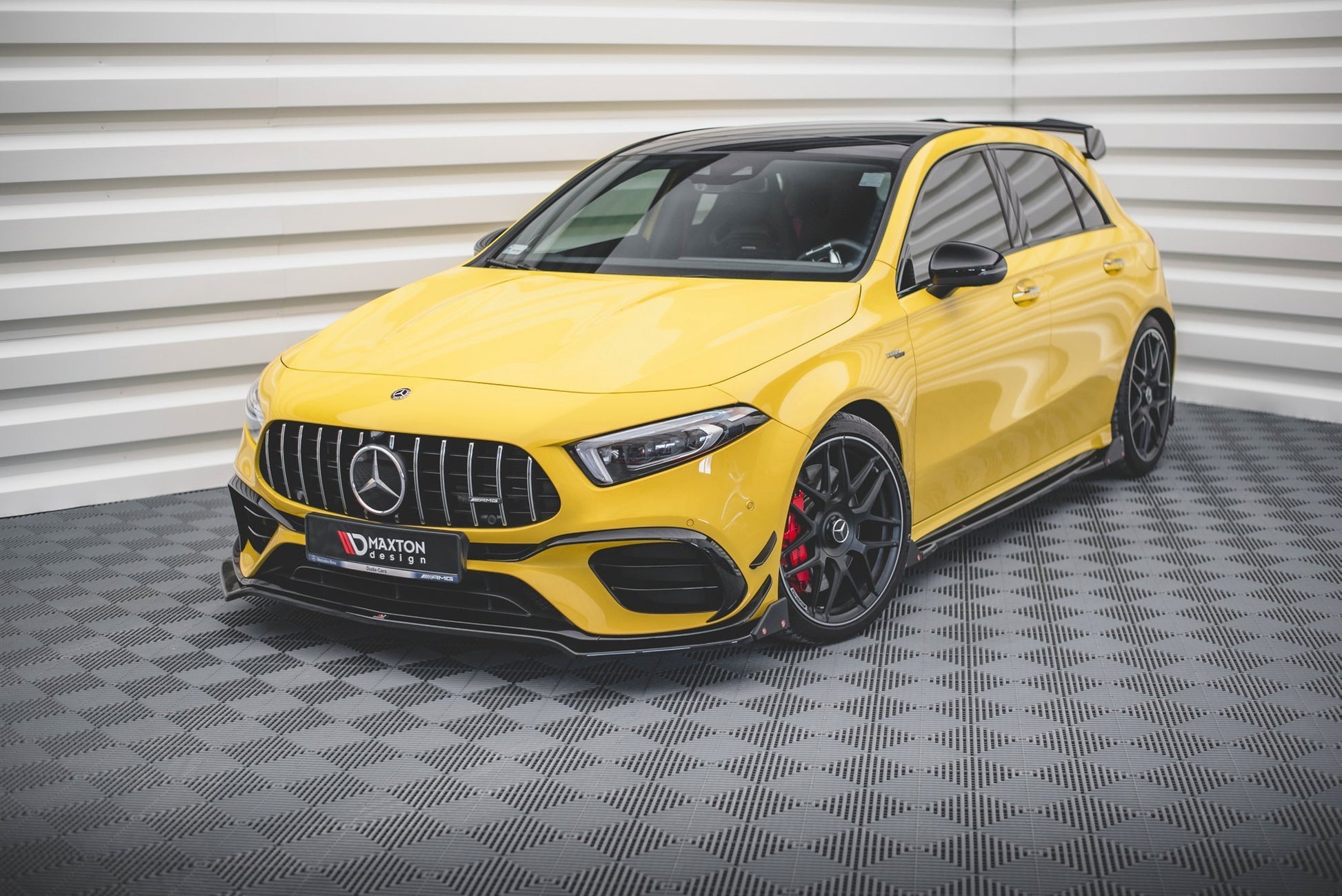 Front Ansatz +Flaps für V.3 Mercedes-AMG A45 S