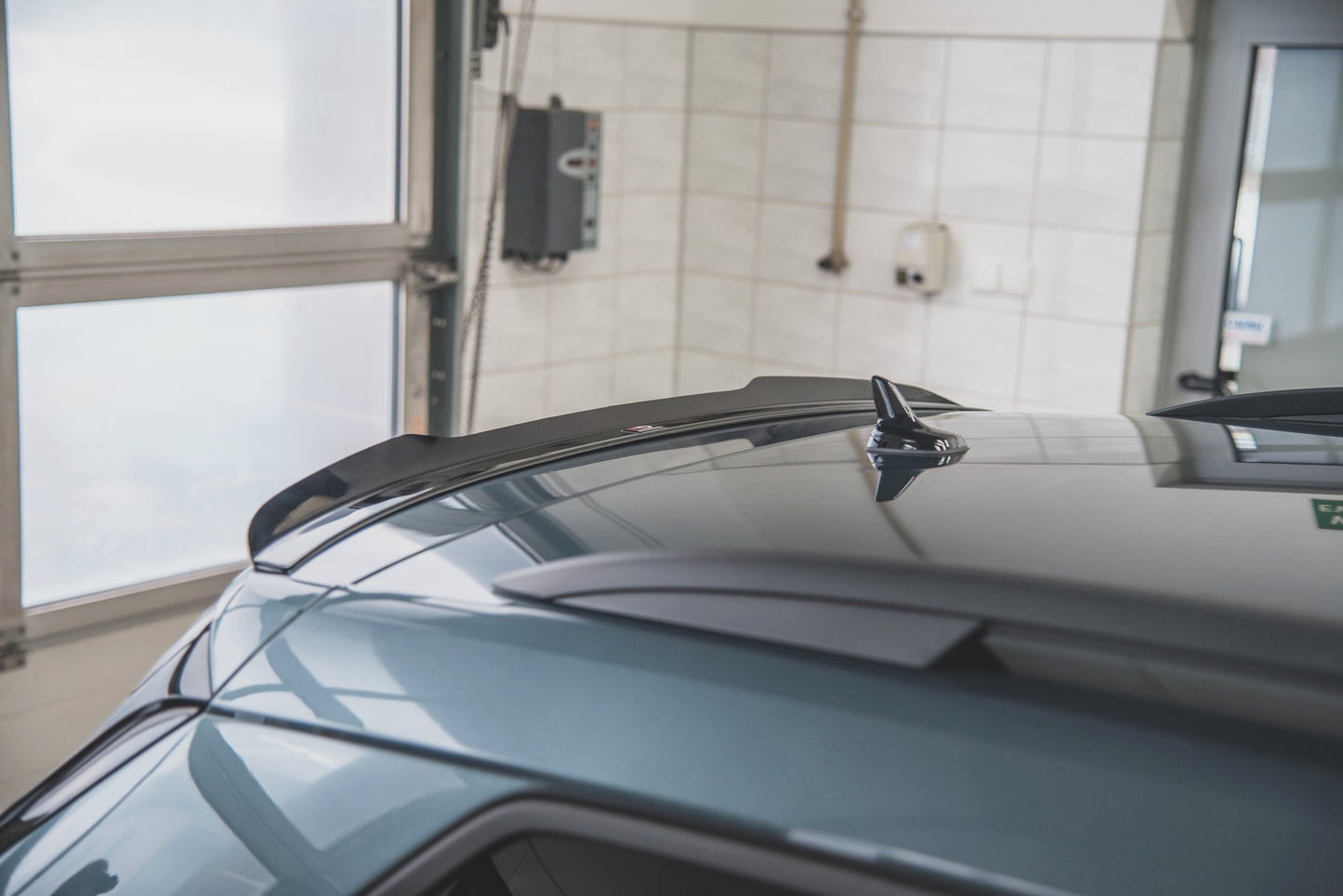 Spoiler CAP V.2 für Skoda Kodiaq Mk1 Sportline/RS Carbon Look