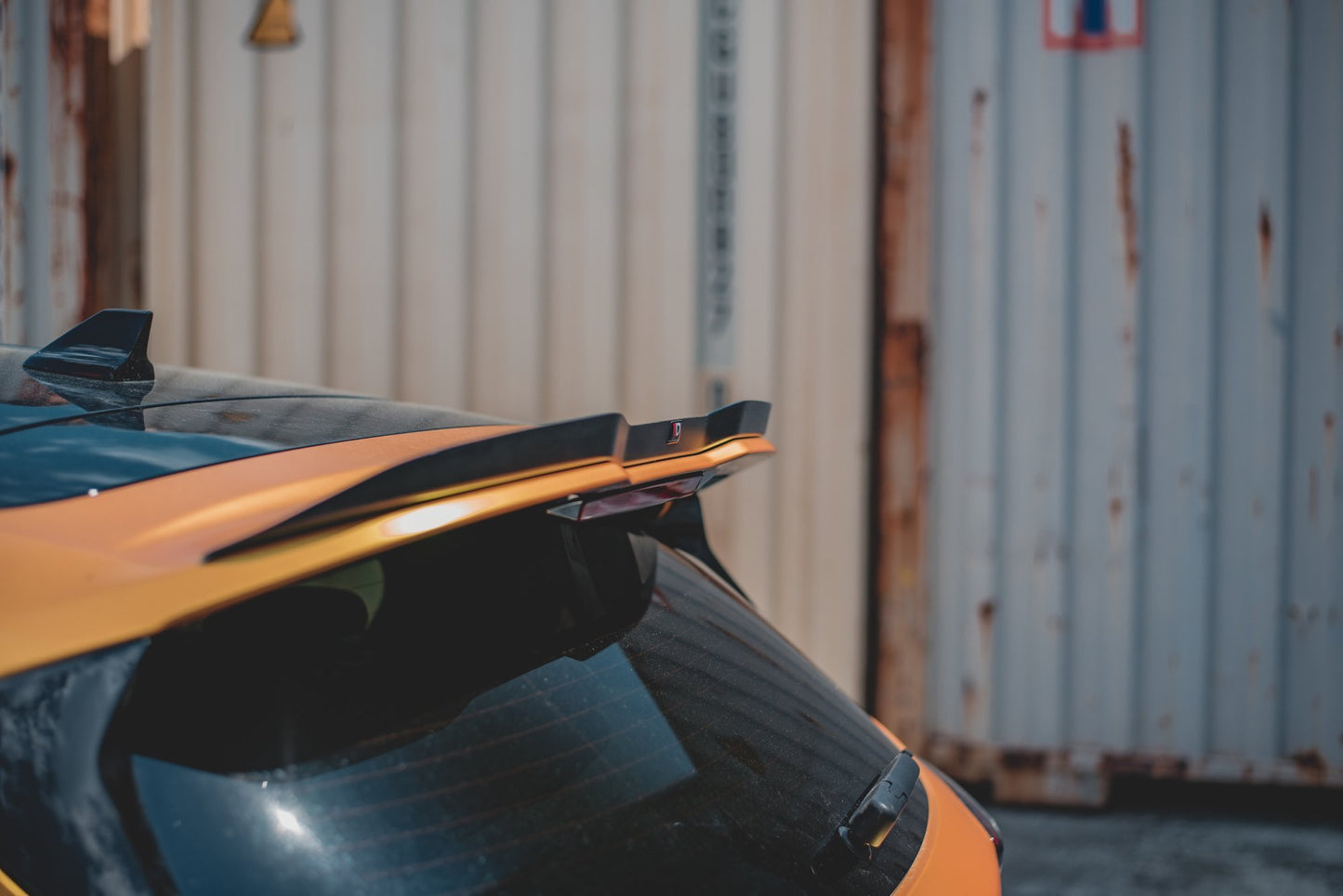 Spoiler CAP für V2 Ford Focus ST Mk4 schwarz matt