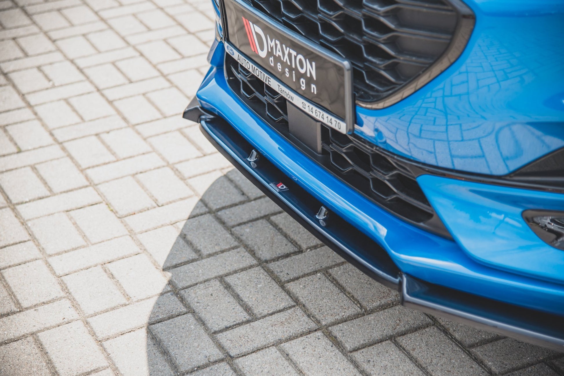 Front Ansatz für Ford Puma ST-Line schwarz matt