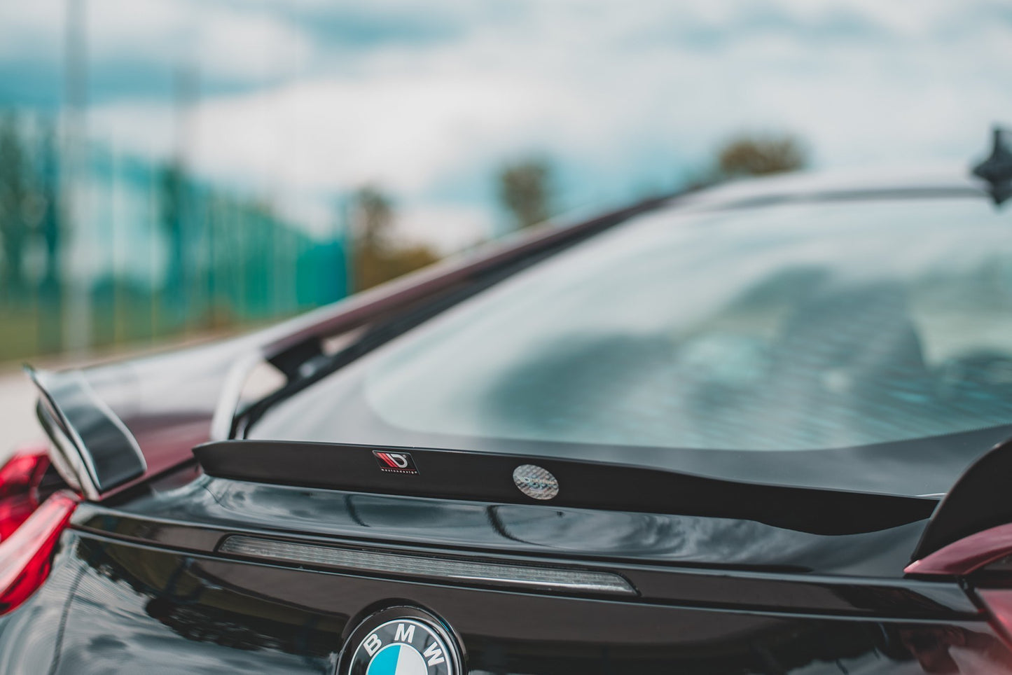 Spoiler CAP für Paket BMW i8 Carbon Look