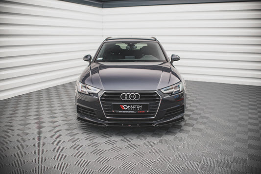 Front Ansatz V.1 für Audi A4 B9 Carbon Look