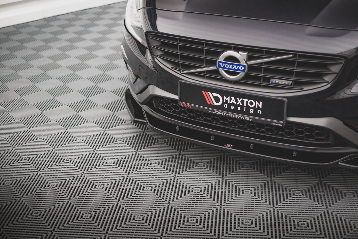 Front Ansatz V.2 für Volvo S60 R-Design Mk2 Carbon Look