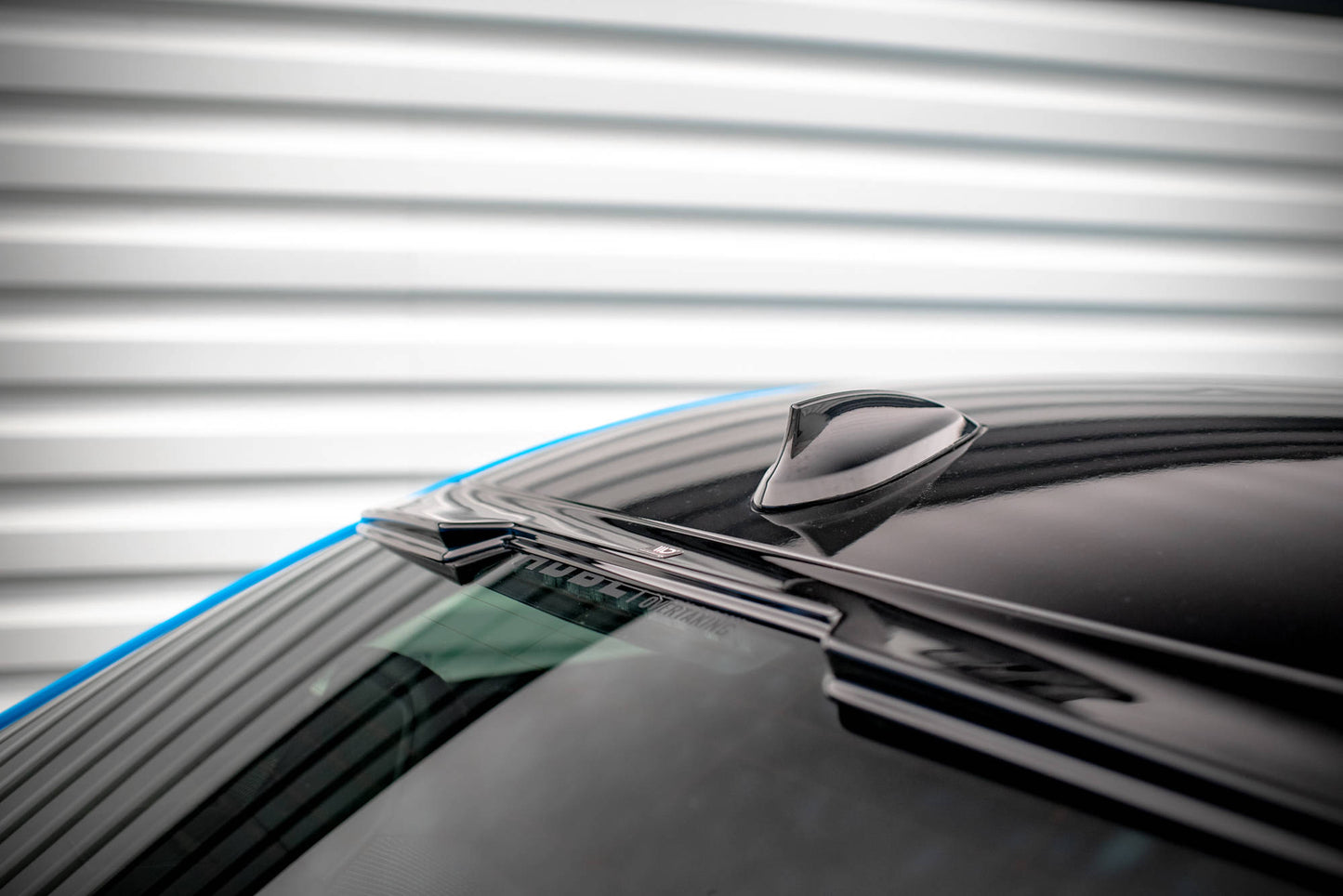 Heckscheiben Spoiler für BMW M2 F87 schwarz matt