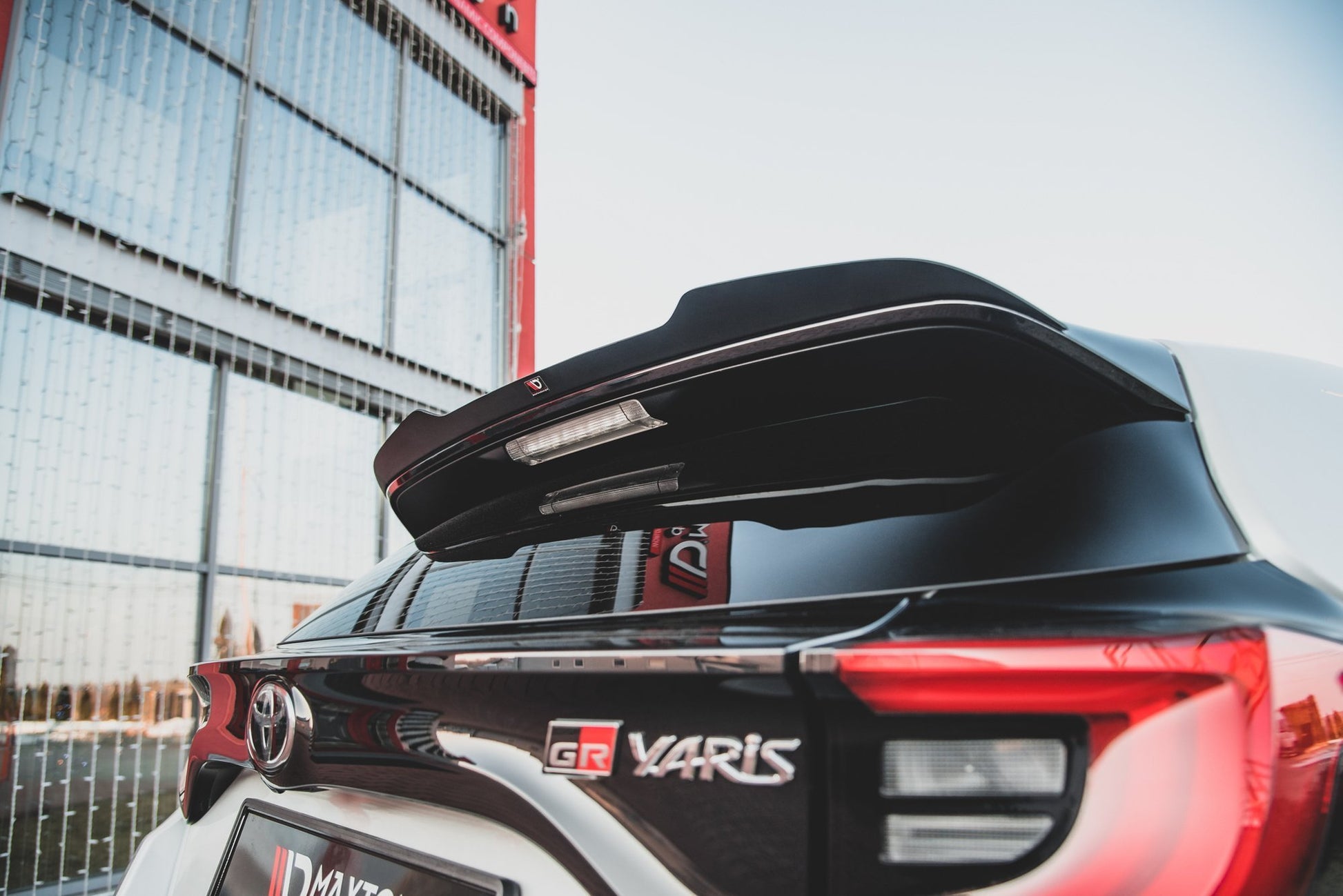 Spoiler CAP für Toyota GR Yaris Mk4 schwarz matt