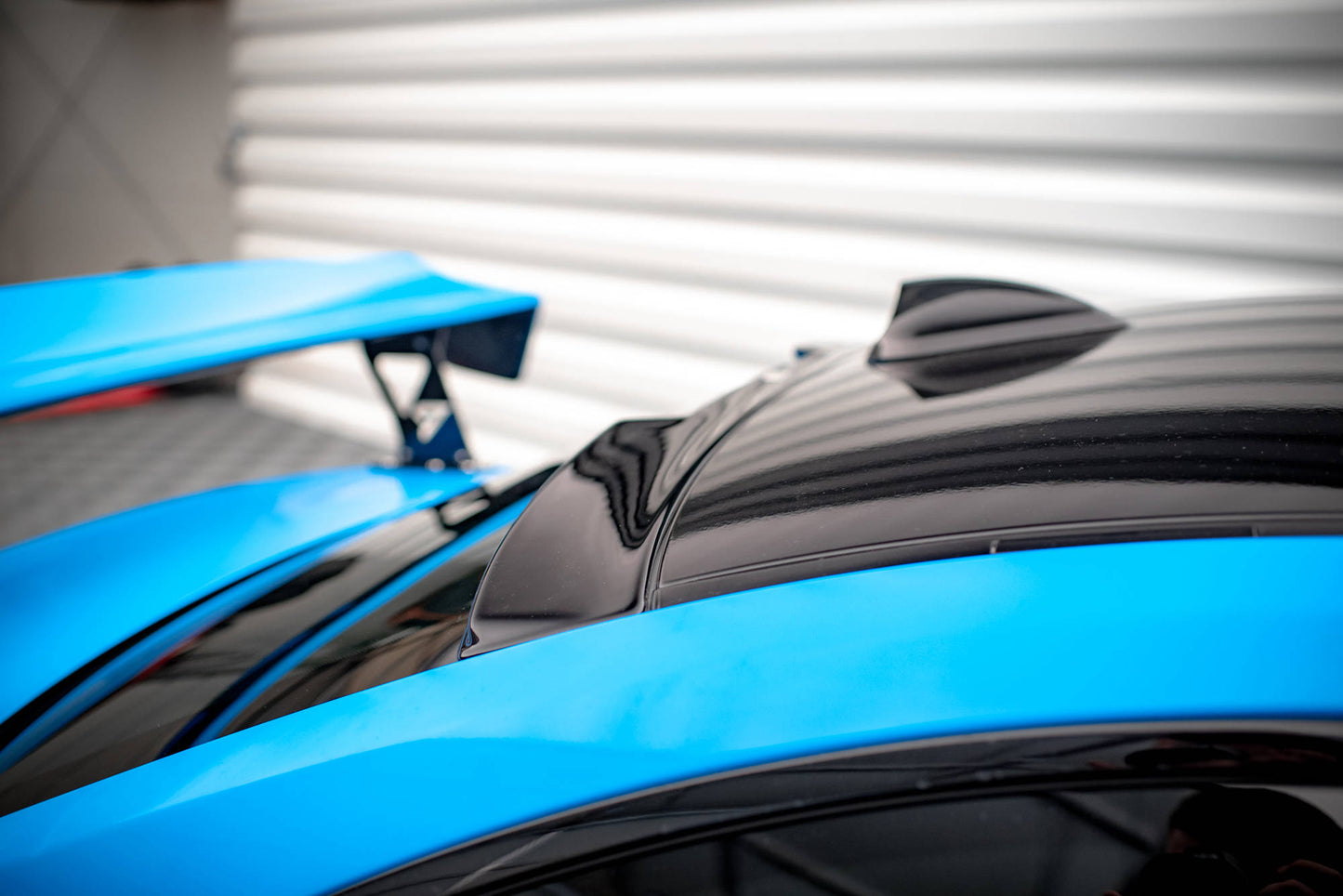 Heckscheiben Spoiler für BMW M2 F87 schwarz matt