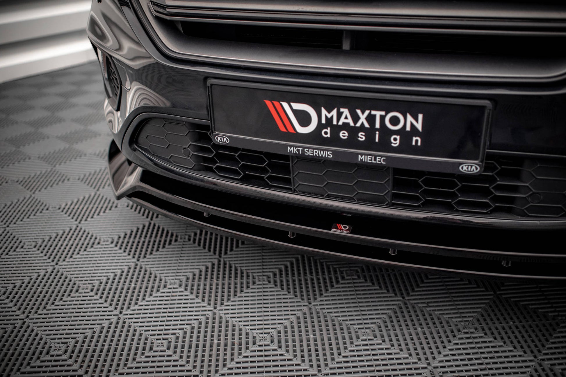 Front Ansatz V.1 für Ford Escape ST-Line Mk3 schwarz matt