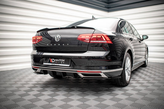 Spoiler CAP für Volkswagen Passat Limousine B8 Facelift Carbon Look