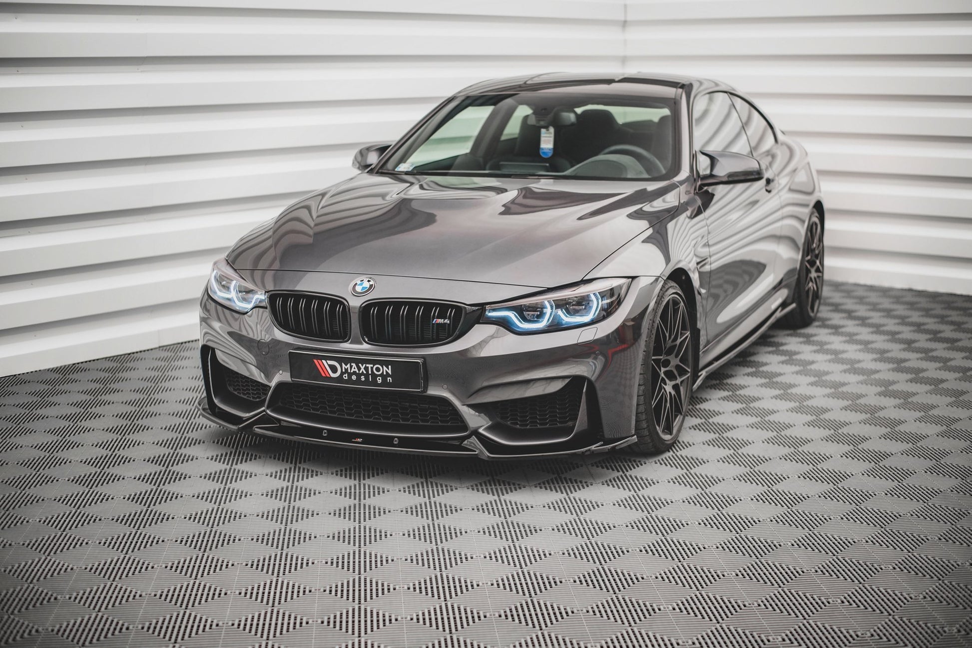 Front Ansatz für BMW M4 F82 Carbon Look