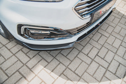 Front Ansatz für Ford Mondeo Mk5 Facelift  schwarz matt