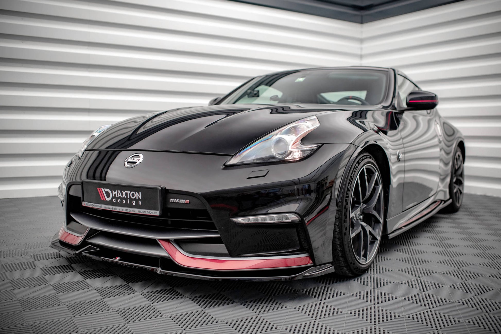 Front Ansatz V.2 für Nissan 370Z Nismo Facelift Carbon Look
