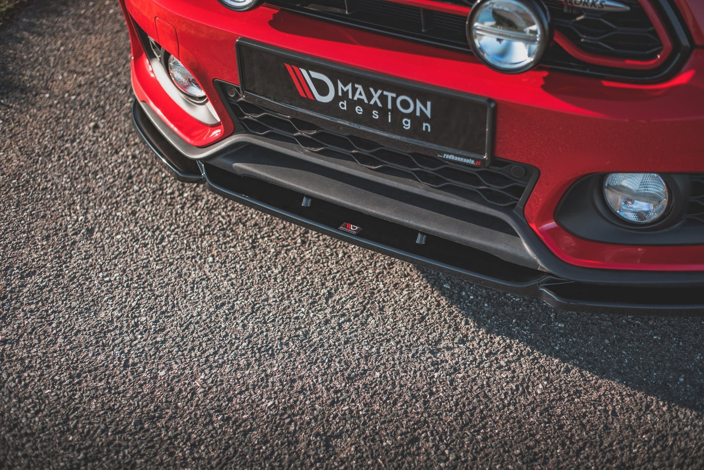 Front Ansatz V.2 für Mini Countryman Mk2 F60 JCW schwarz matt