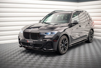 Front Ansatz V.3 für BMW X7 M G07 schwarz matt