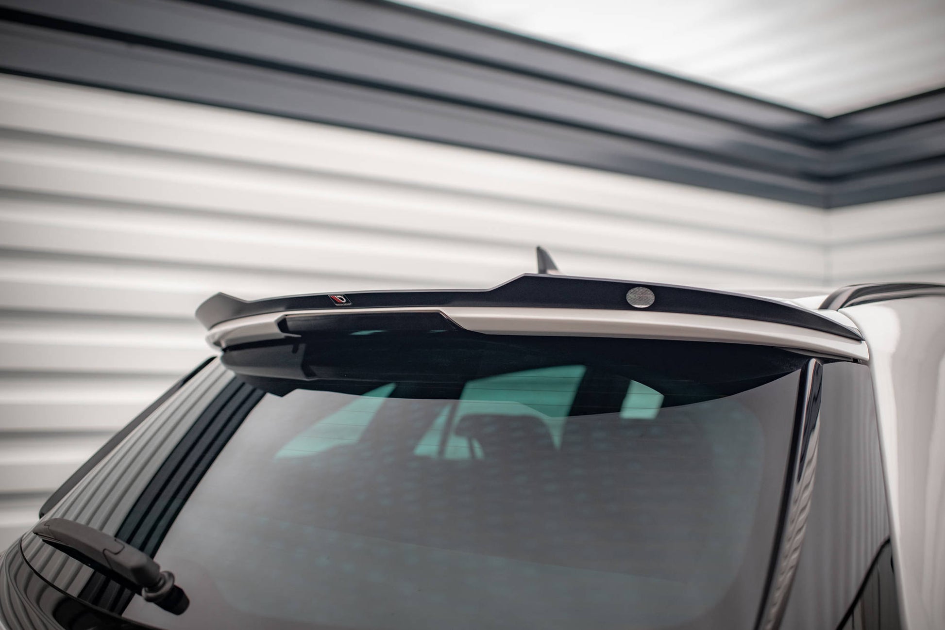 Spoiler CAP für Opel Insignia OPC Sports Tourer Mk1 schwarz Hochglanz