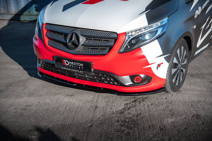 Front Ansatz V.2 für Mercedes-Benz Vito W447 Facelift Carbon Look