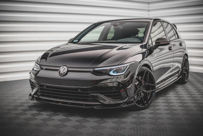 Front Ansatz V.4 für Volkswagen Golf R Mk8 Carbon Look