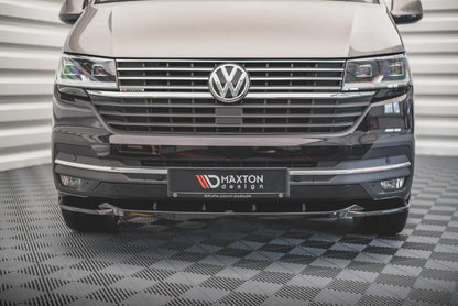 Front Ansatz V.2 für Volkswagen T6 Facelift Carbon Look