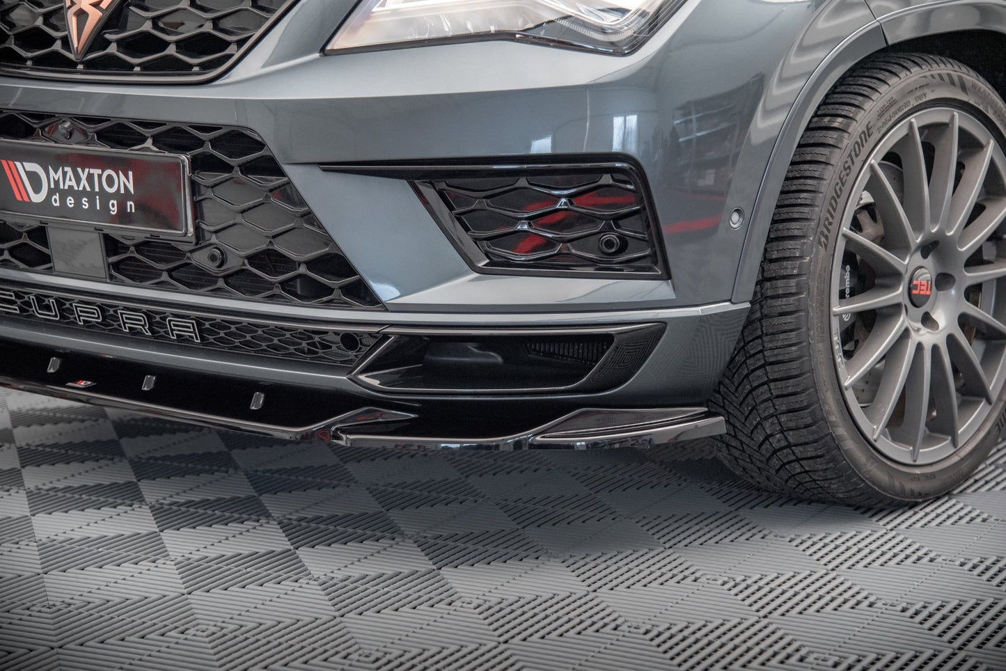 Front Ansatz V.2 für Cupra Ateca Carbon Look