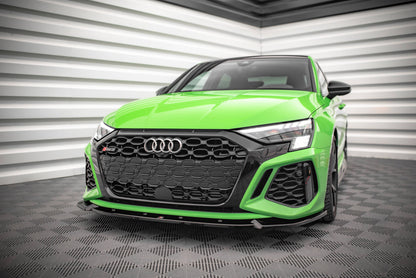Front Ansatz V.1 für Audi RS3 8Y schwarz matt