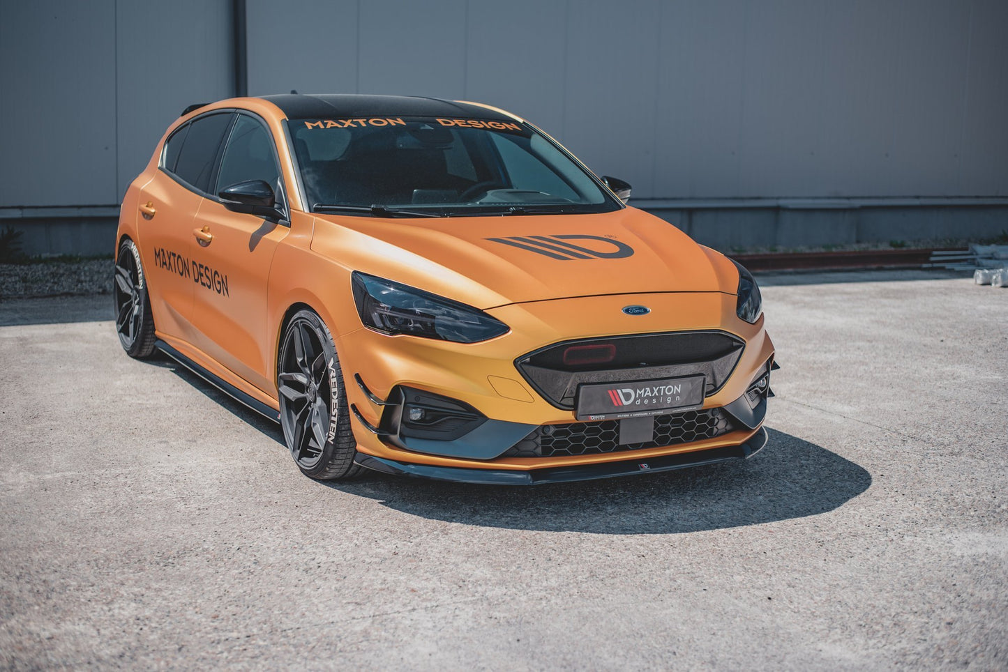 Front Ansatz für V.8 Ford Focus ST / ST-Line Mk4 Carbon Look
