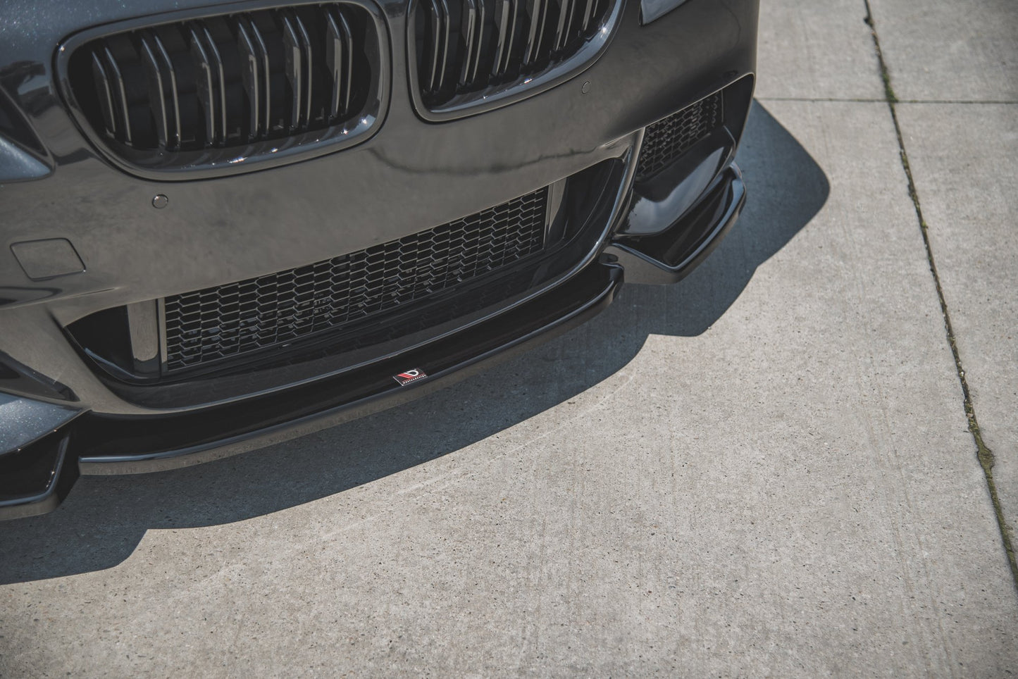 Front Ansatz V.3 für BMW 5er F10/F11 M-Paket schwarz matt