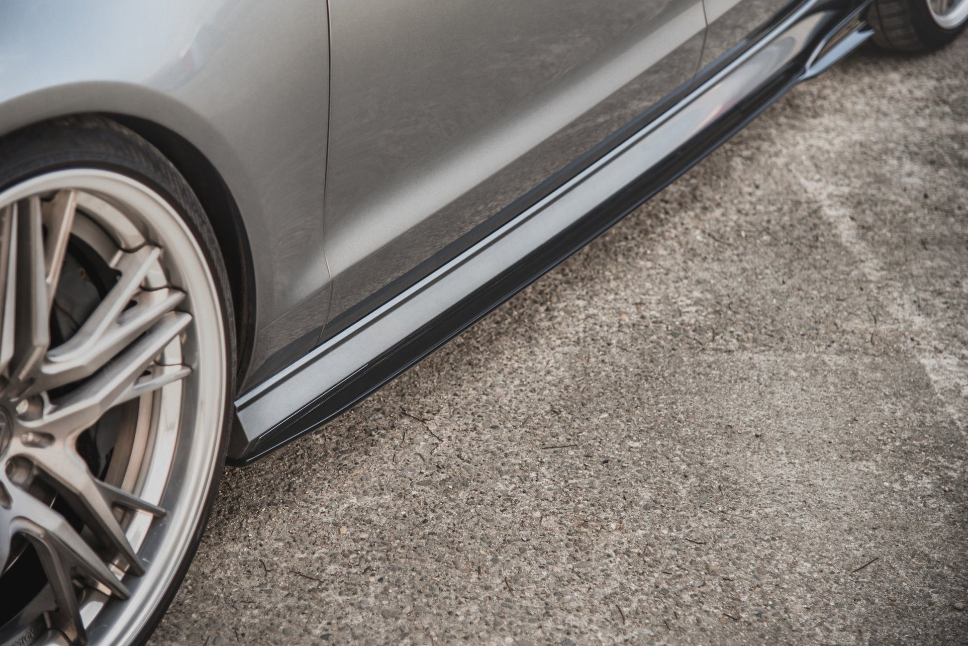 Seitenschweller Ansatz für Audi S6 / A6 S-Line C7 FL