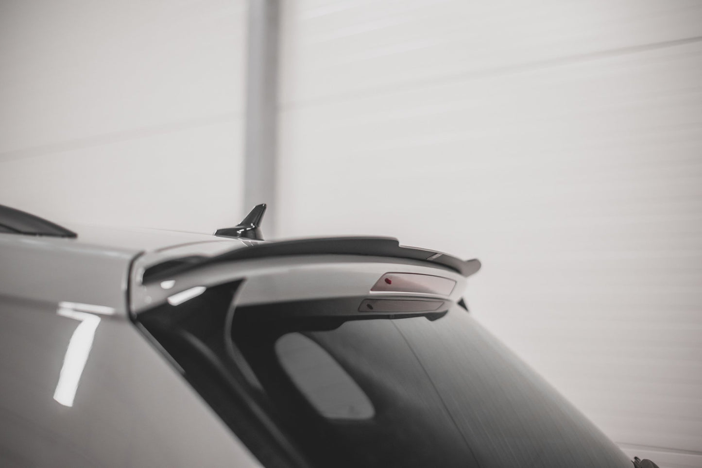 Spoiler CAP V.1 für Skoda Kodiaq Mk1 Sportline/RS schwarz Hochglanz