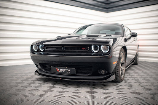 Front Ansatz für Dodge Challenger RT Mk3 Facelift Carbon Look