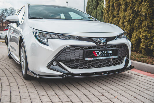 Front Ansatz V.2 für Toyota Corolla XII Touring Sports/ Hatchback Carbon Look