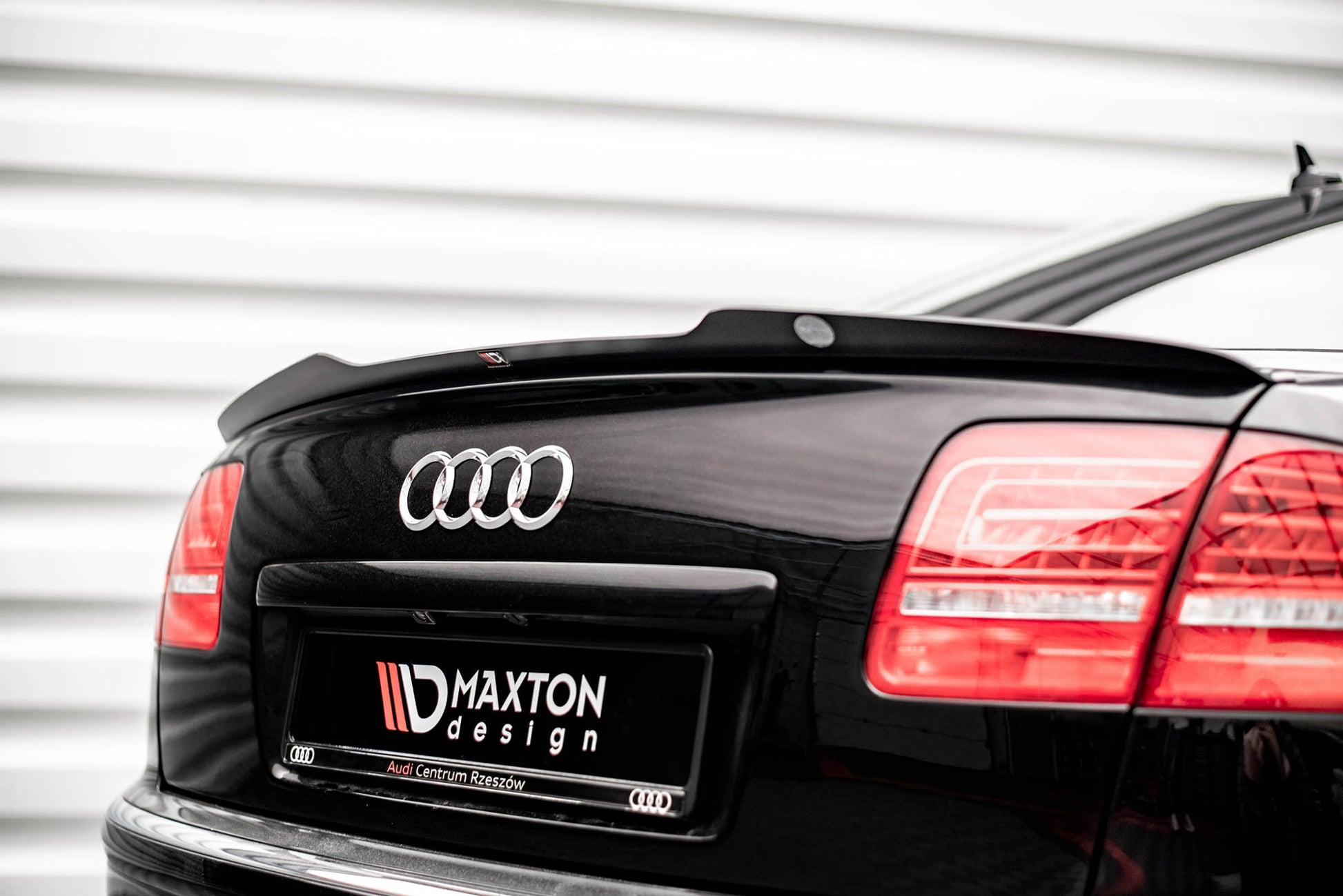 Spoiler CAP für Audi S8 D3 Carbon Look