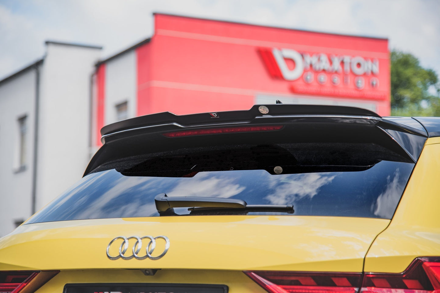 Spoiler CAP für Audi A1 S-Line GB Carbon Look