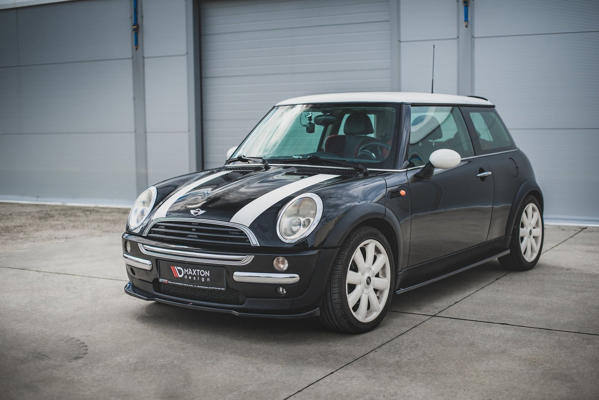 Seitenschweller Ansatz für Mini Cooper / One R50 Carbon Look
