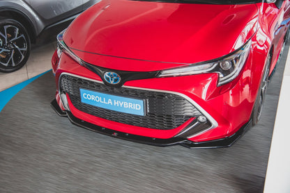 Front Ansatz V.2 für Toyota Corolla XII Touring Sports/ Hatchback Carbon Look