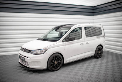 Seitenschweller Ansatz für Volkswagen Caddy Mk5 Carbon Look