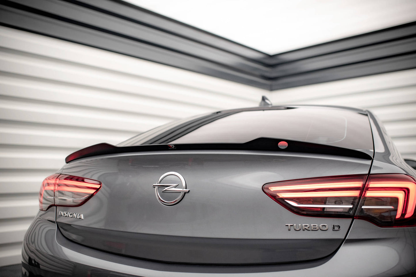 Spoiler CAP für Opel Insignia Mk2 schwarz matt