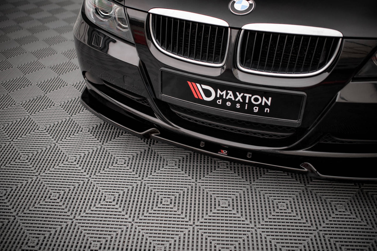 Front Ansatz V.1 für BMW 3er E90 schwarz matt