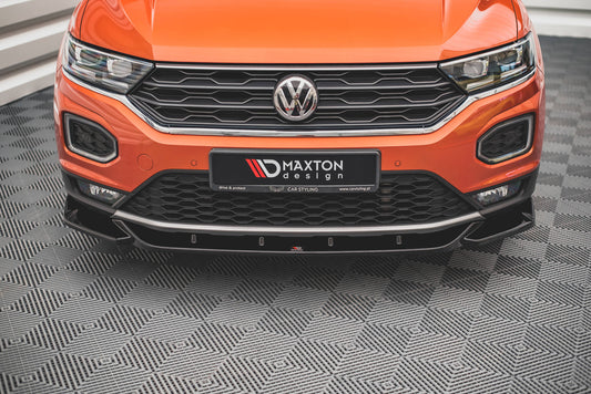 Front Ansatz V.1 für Volkswagen T-Roc Mk1 Carbon Look